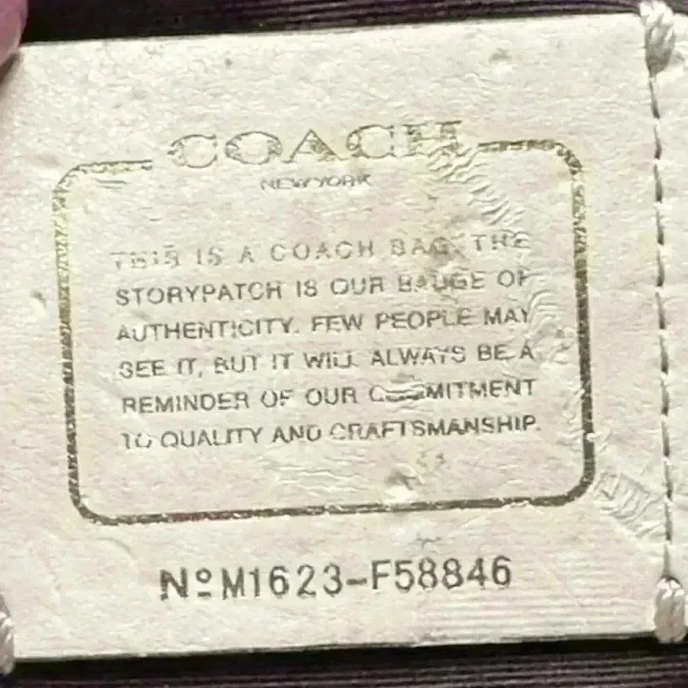 Coach City Zip Tote Shoulder Bag Chalk Cross Grain Leather F58846